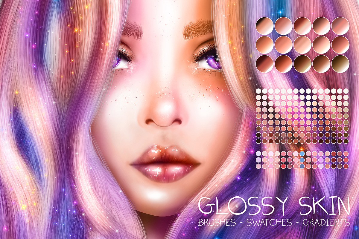 Glossy Skin Assets in Add-Ons - product preview 8