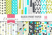 Block Print Papers
