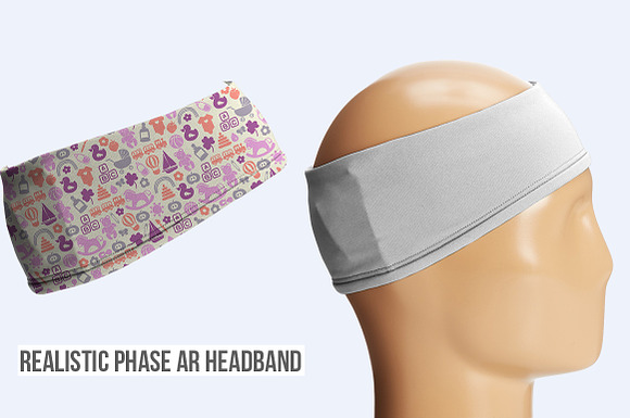 Realistic Phase AR Headband in Product Mockups - product preview 4