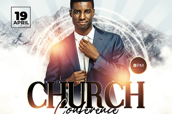 Church Flyer Template in Flyer Templates - product preview 1