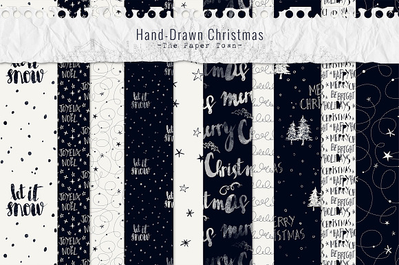 70% OFF Christmas Patterns Bundle in Patterns - product preview 4