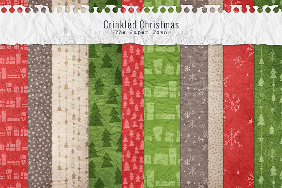 70% OFF Christmas Patterns Bundle in Patterns - product preview 5