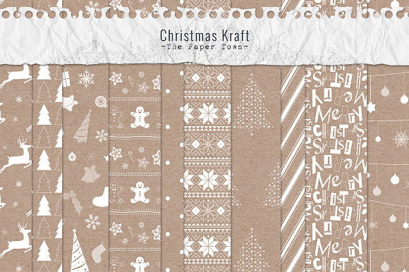 70% OFF Christmas Patterns Bundle in Patterns - product preview 6