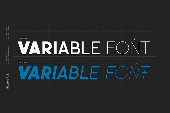 Leo Sans Oblique in Sans-Serif Fonts - product preview 3