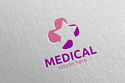 Star Medical Hospital Logo Design 92