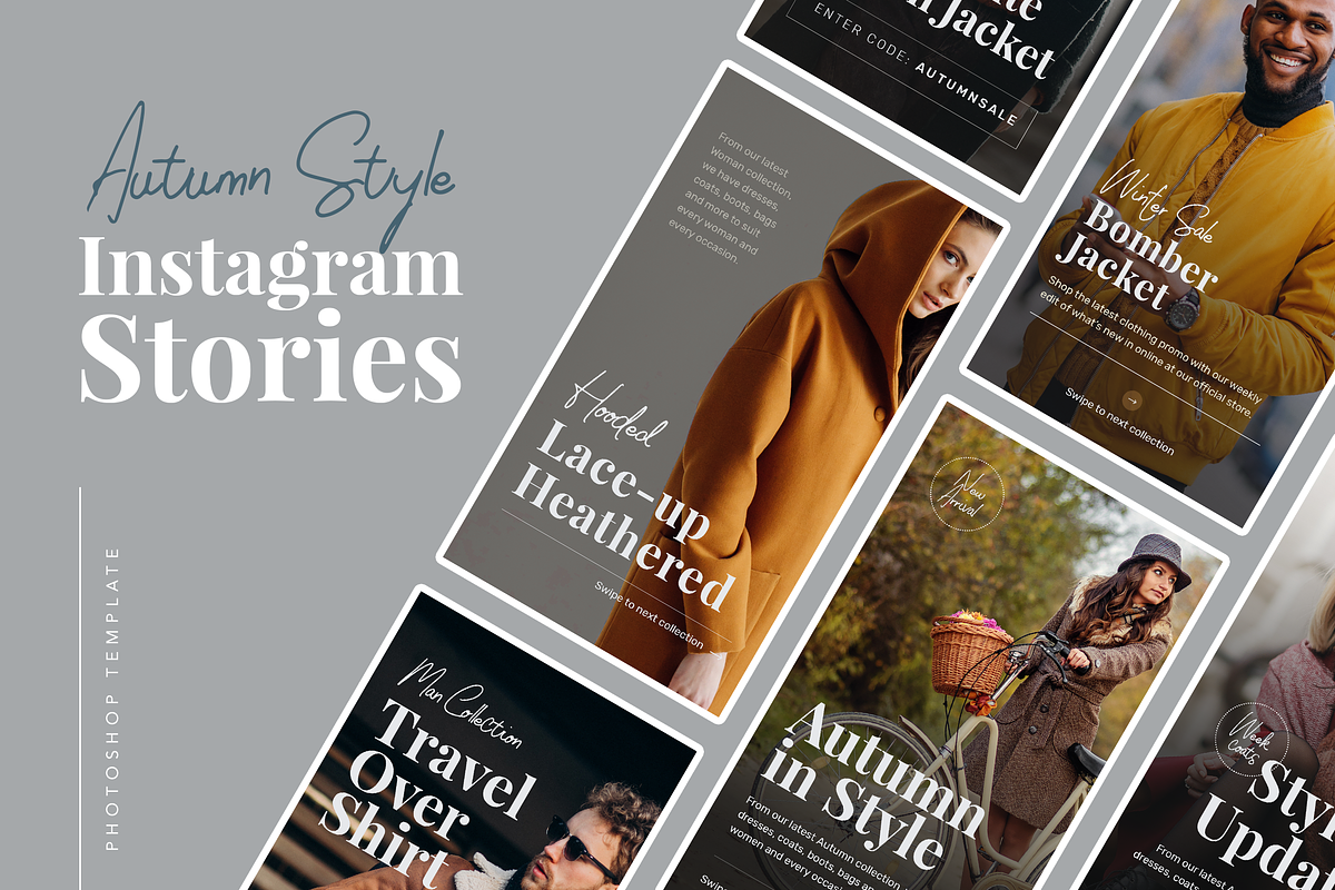 Autumn Instagram Stories in Instagram Templates - product preview 8