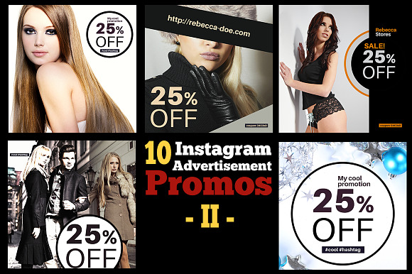 10 Instagram Advertisement Promos 2 in Templates - product preview 2