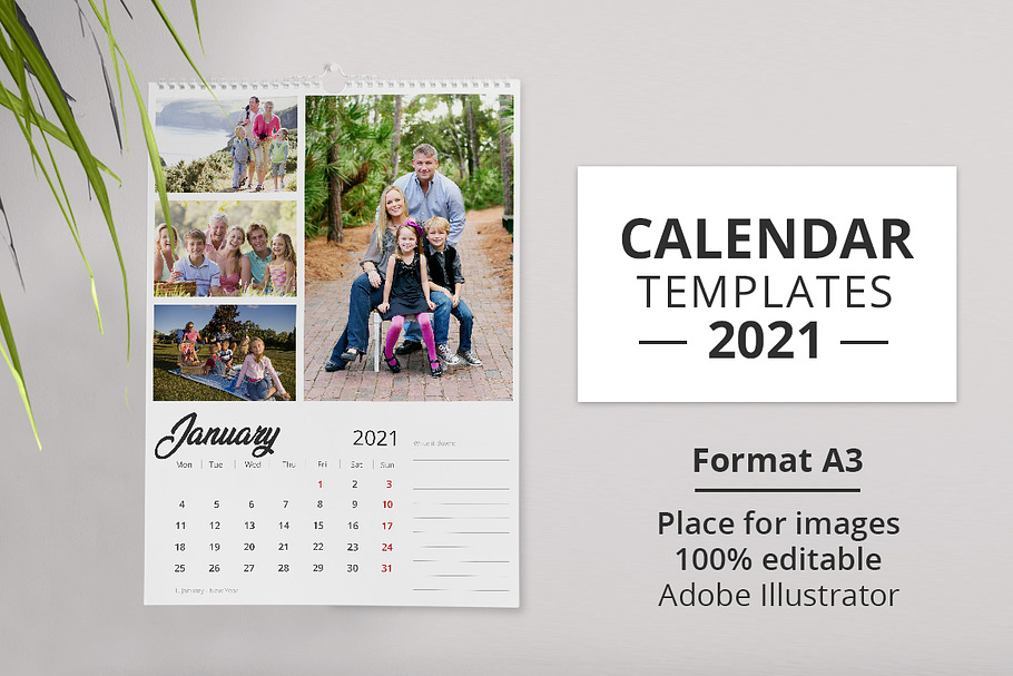 2021 Calendar Templates in Templates - product preview 8