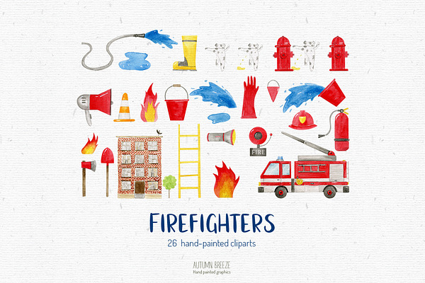 Firefighters Clipart
