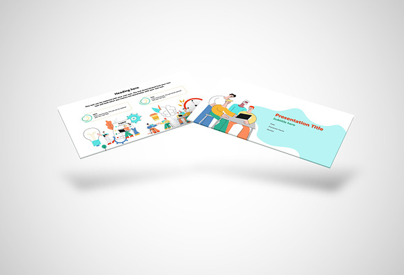 Happy People Keynote Template Set2 in Keynote Templates - product preview 4