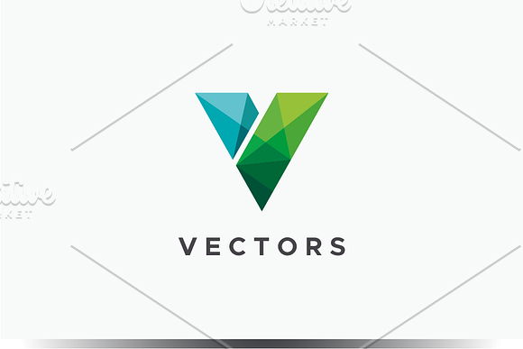 Vectors - Letter V Logo in Logo Templates - product preview 1