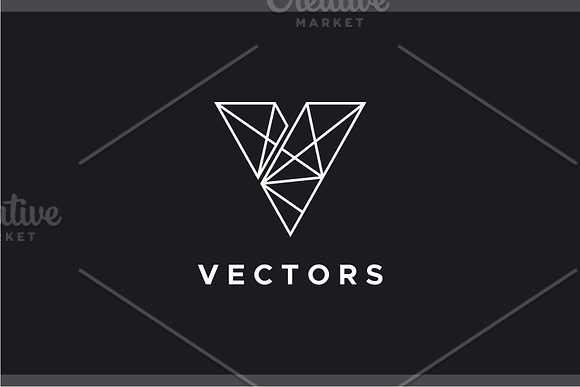 Vectors - Letter V Logo in Logo Templates - product preview 2
