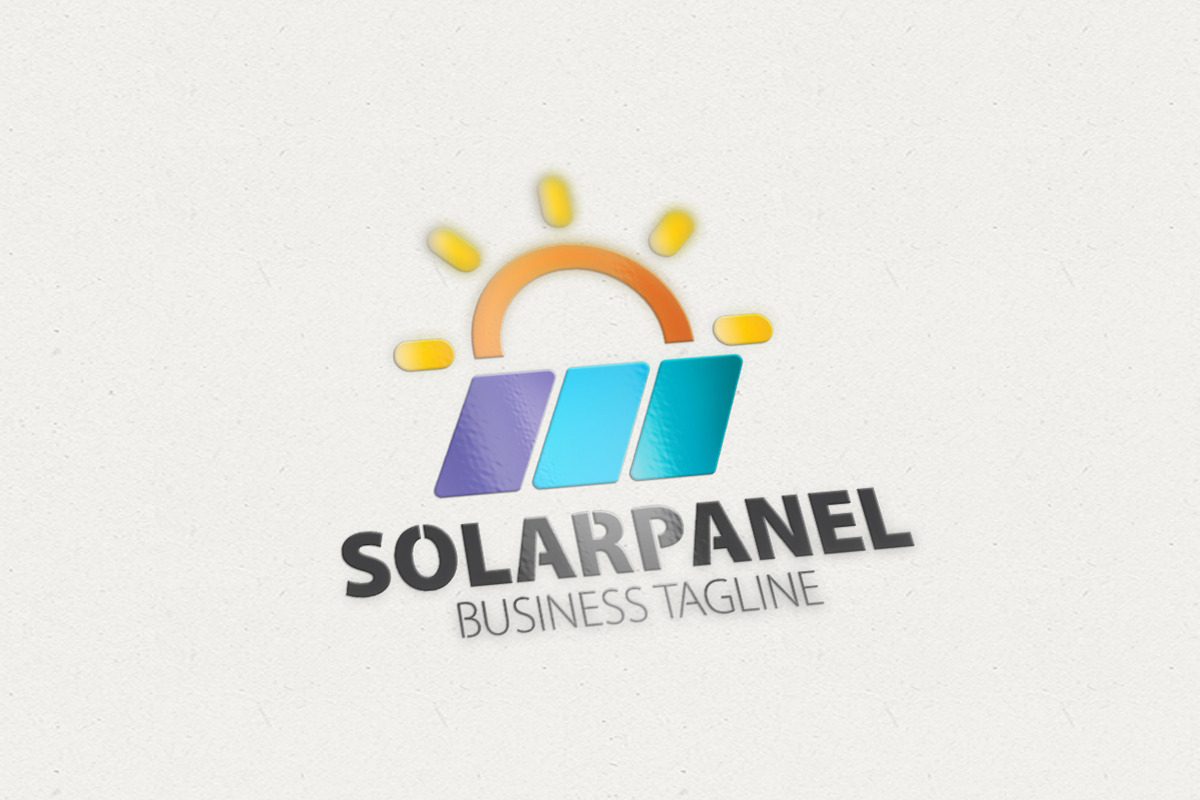 Solar Panel Logo in Logo Templates - product preview 8