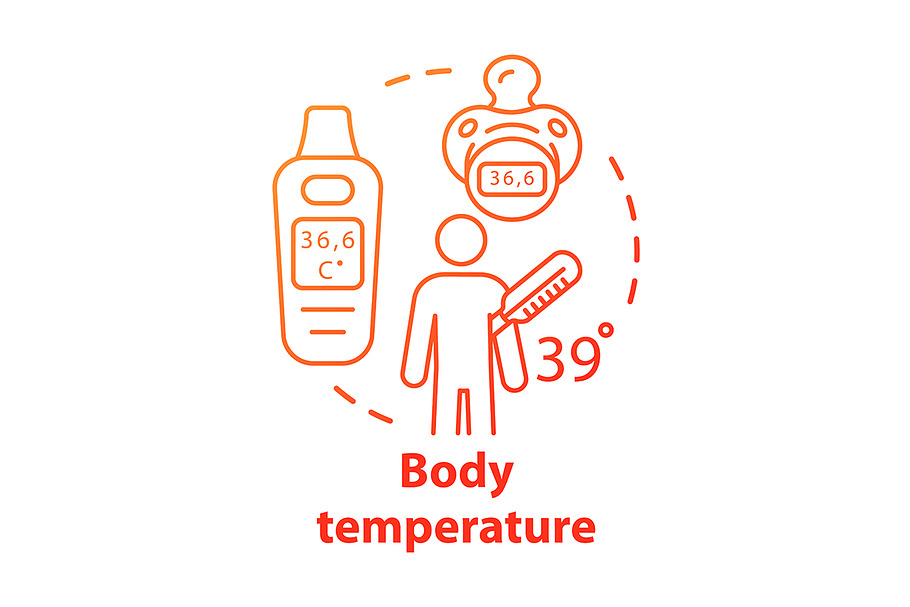 Body temperature measuring equipment