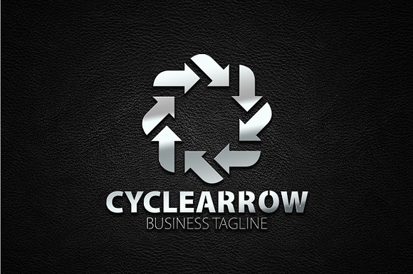 Cycle Arrow Logo in Logo Templates - product preview 2