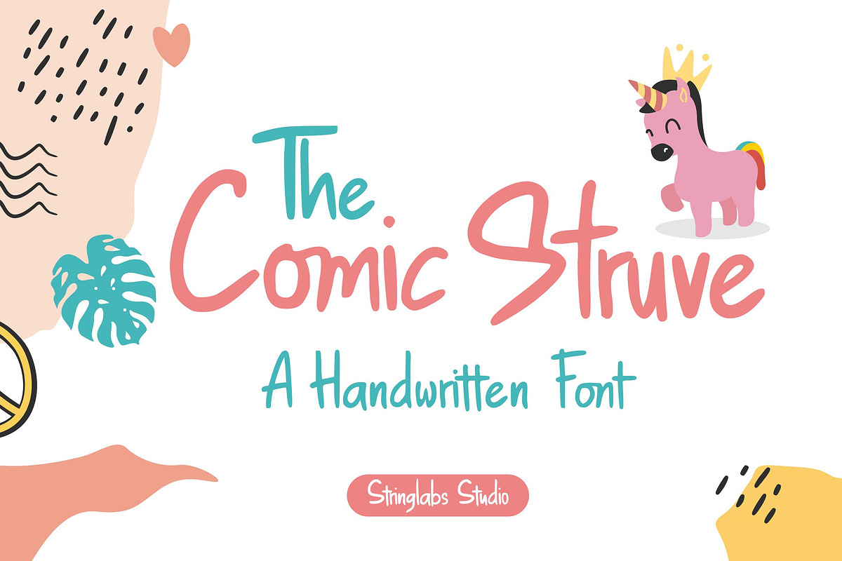 The Comic Struve - Playful Kids Font in Display Fonts - product preview 8