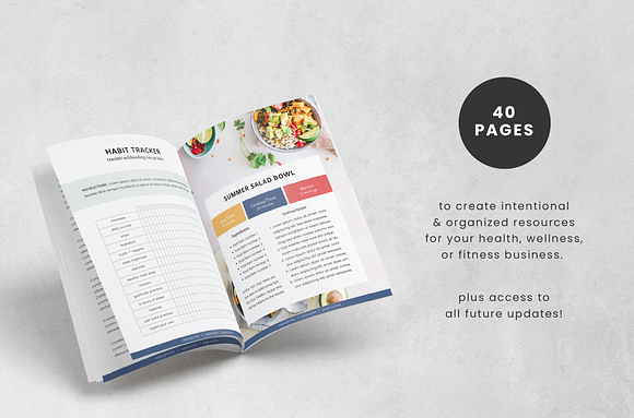 Health + Wellness Resource Templates in Magazine Templates - product preview 3