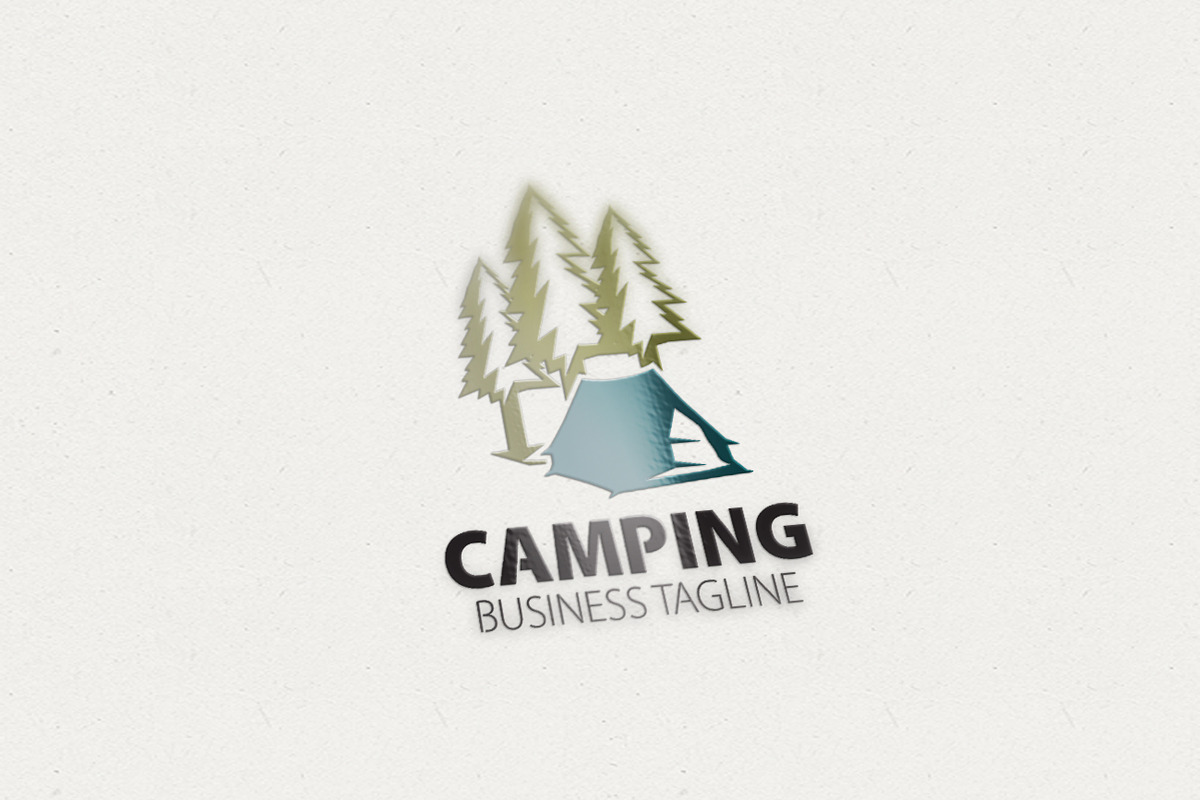 Camping Logo in Logo Templates - product preview 8