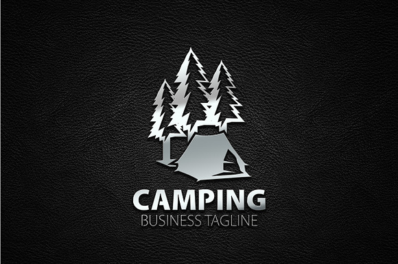 Camping Logo in Logo Templates - product preview 1