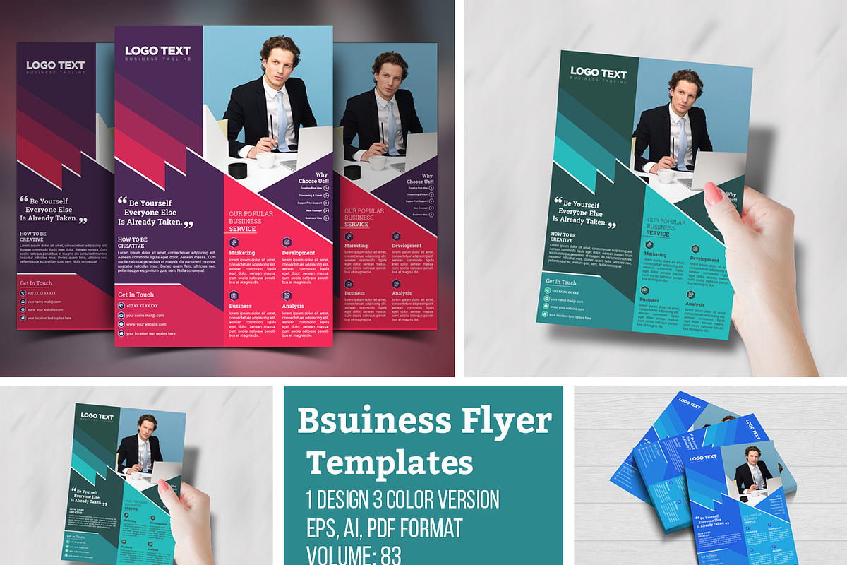 Business Flyer Templates in Flyer Templates - product preview 8