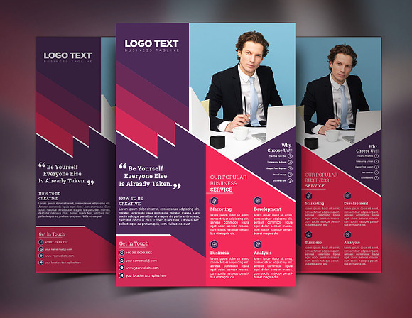 Business Flyer Templates in Flyer Templates - product preview 3