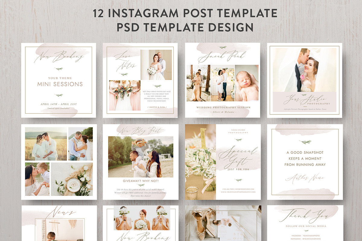 Instagram Post Template IS004 in Instagram Templates - product preview 8