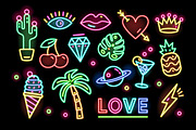 Neon signs collection