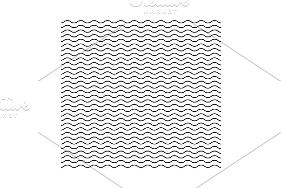 Waving vector line pattern in Patterns - product preview 1