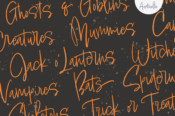 Audrielle Intro SALE!!! in Script Fonts - product preview 11