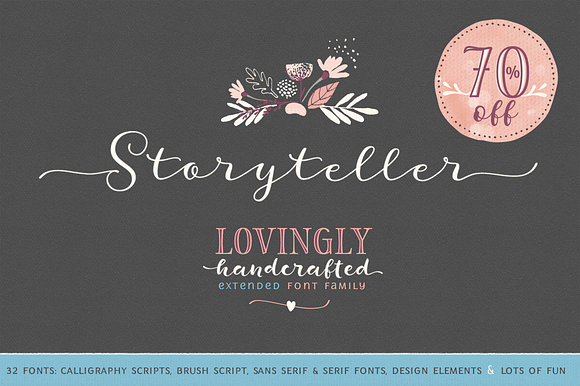 Storyteller in Roman Fonts - product preview 12