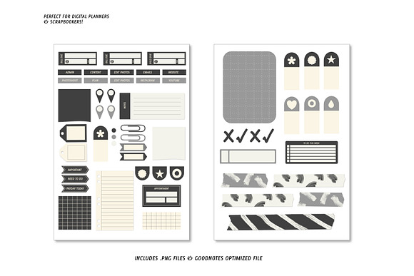 Small Business Planner Sticker PNGs in Stationery Templates - product preview 1