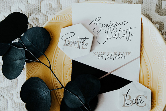 Boho Signature Handwritten Font Trio in Script Fonts - product preview 6