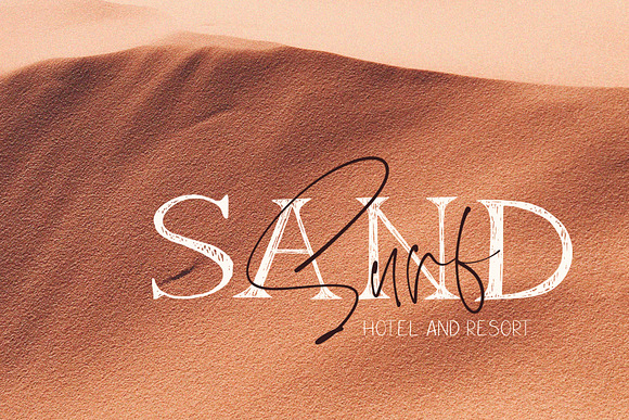 Boho Signature Handwritten Font Trio in Script Fonts - product preview 9