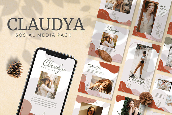 CLAUDYA - Instagram Feed and Story