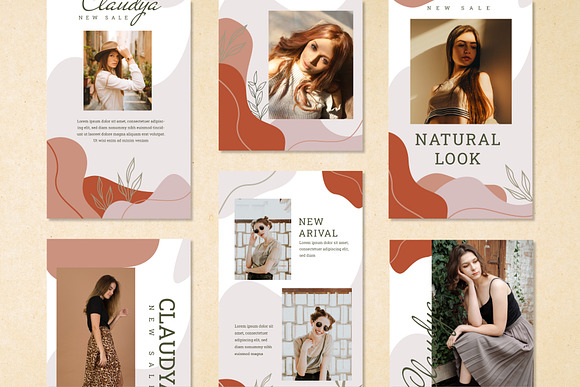 CLAUDYA - Instagram Feed and Story in Instagram Templates - product preview 6