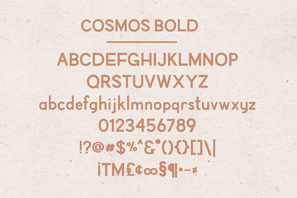 COSMOS Offset Font Duo in Sans-Serif Fonts - product preview 12