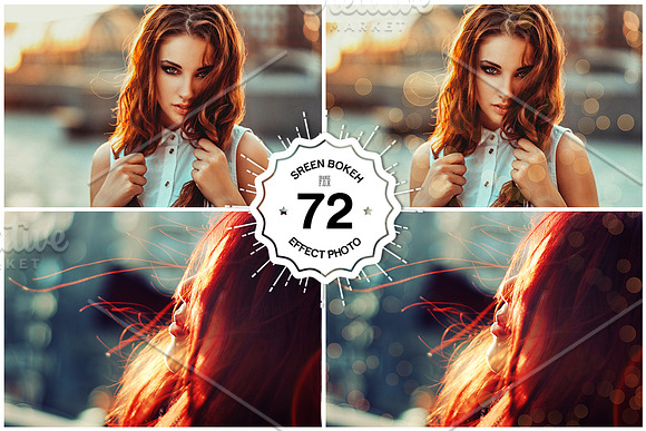 72 Bokeh Photoshop Overlays in Photoshop Layer Styles - product preview 1
