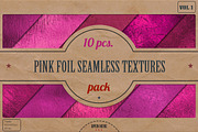 Pink Foil Tileable Textures Pack v.1