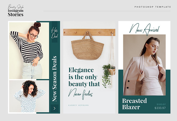 Beauty Instagram Stories Template in Instagram Templates - product preview 4