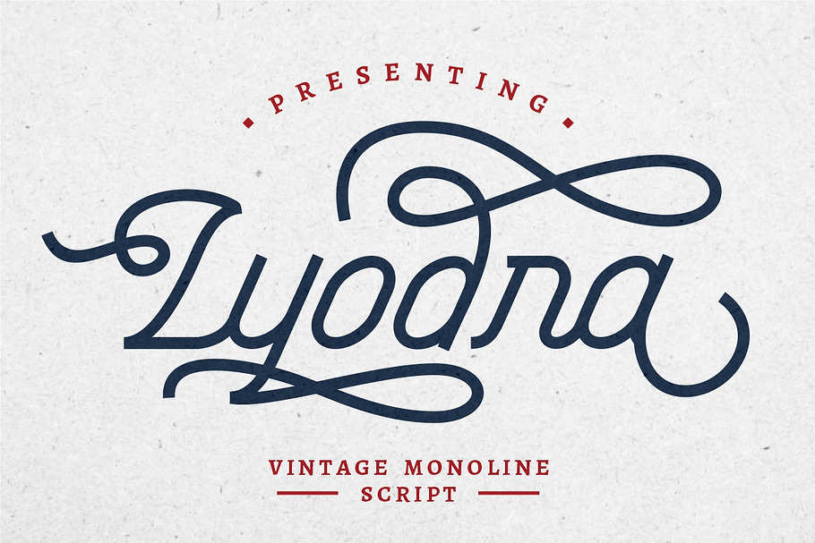 Lyodra - Modern Vintage Script in Fonts - product preview 8