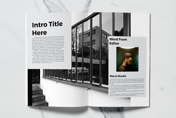 Architect Magazine Template in Magazine Templates - product preview 1
