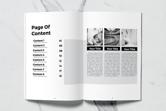 Architect Magazine Template in Magazine Templates - product preview 2
