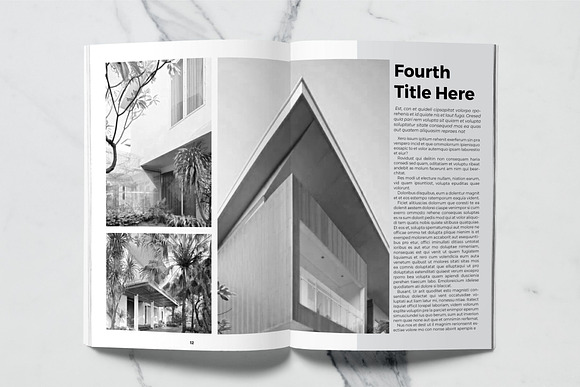 Architect Magazine Template in Magazine Templates - product preview 7