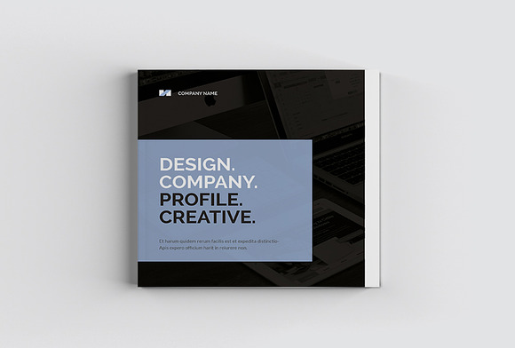 Design Company Profile in Magazine Templates - product preview 1