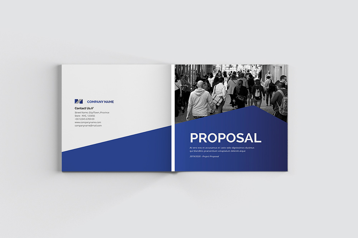 People Proposal Brochure in Magazine Templates - product preview 8