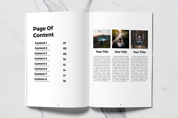 Morning Magazine Template in Magazine Templates - product preview 1