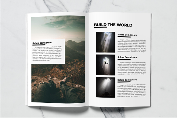 Voyage Magazine Template in Magazine Templates - product preview 2