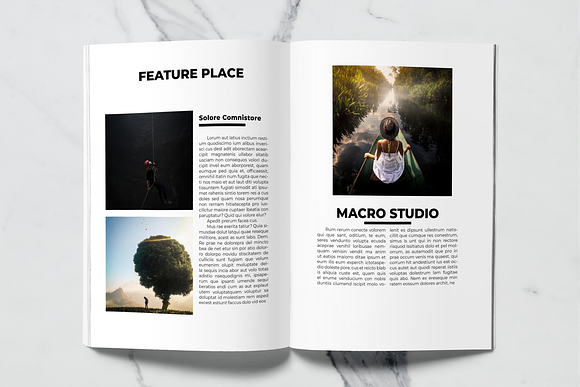 Voyage Magazine Template in Magazine Templates - product preview 4