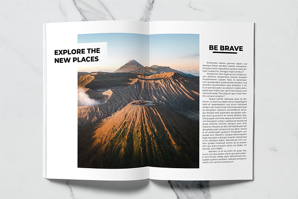 Voyage Magazine Template in Magazine Templates - product preview 5