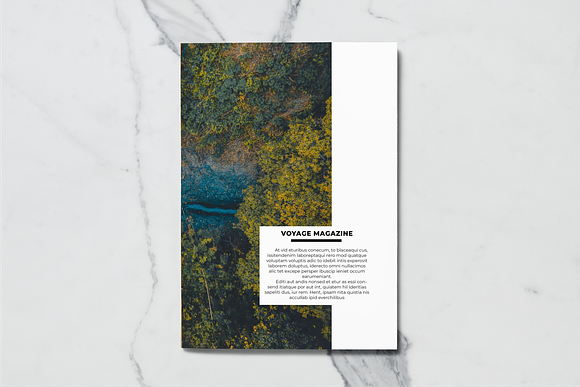 Voyage Magazine Template in Magazine Templates - product preview 6